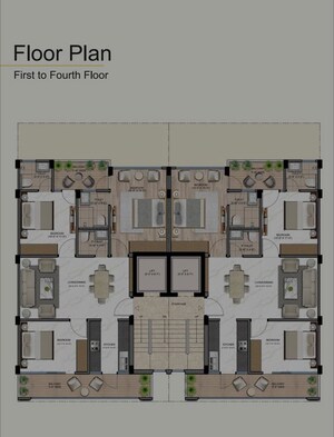 Floor Plan in 3 BHK Builder Floor at Sector 127 – for Sale