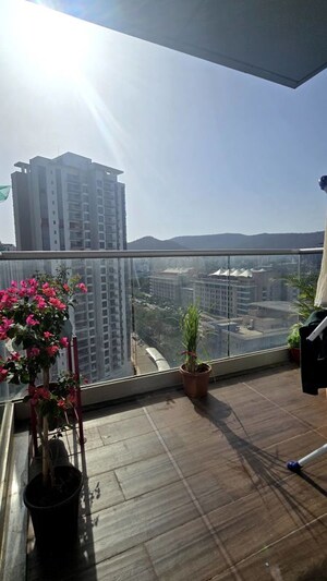 Balcony in 2 BHK Apartment at Kasturi Apostrophe Hinjawadi, Hinjewadi – for Sale