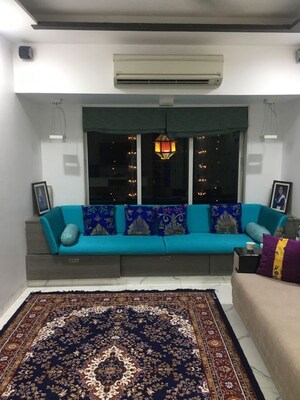 Living Room in 1 BHK Apartment at Samar Heights, Antop Hill – for Rent