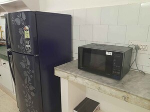 Kitchen in 2 BHK Builder Floor at East Of Kailash – for Rent