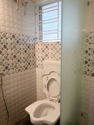 Bathroom in 1 BHK Apartment at New Town – for Rent