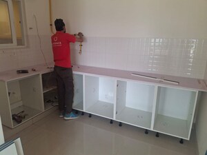 Kitchen in 2 BHK Apartment at Adarsh Greens, Kogilu – for Rent