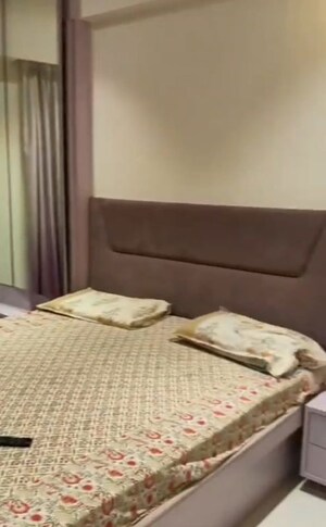 Bedroom in 3 BHK Apartment at Luxora Crystal Antara, Manpada – for Rent