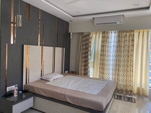 Bedroom in 3 BHK Apartment at Luxora Crystal Antara, Manpada – for Rent