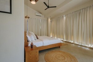 Bedroom in 3 BHK Villa at Nirvaan Whistling Bamboos, Saligao – for Sale
