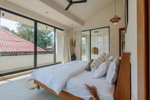 Bedroom in 3 BHK Villa at Nirvaan Whistling Bamboos, Saligao – for Sale