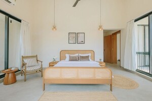Bedroom in 3 BHK Villa at Nirvaan Whistling Bamboos, Saligao – for Sale