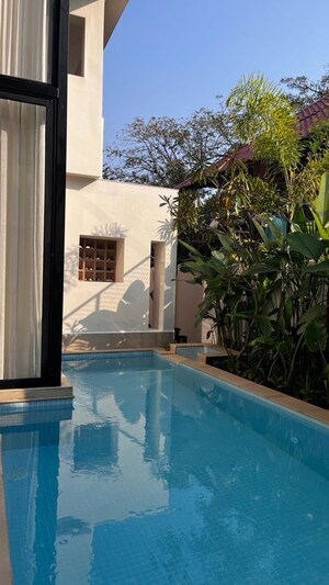 Balcony in 3 BHK Villa at Nirvaan Whistling Bamboos, Saligao – for Sale