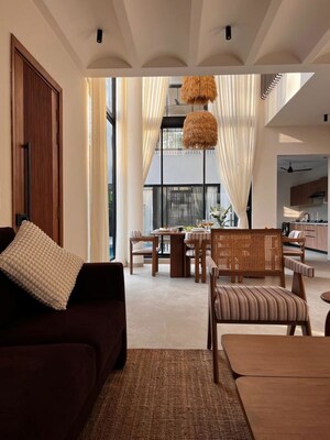 Kitchen in 3 BHK Villa at Nirvaan Whistling Bamboos, Saligao – for Sale