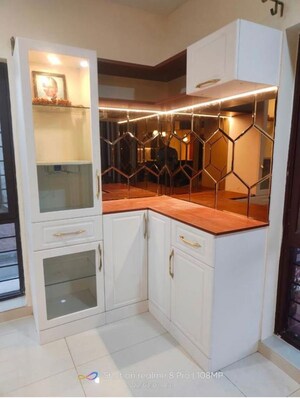 Kitchen in 4 BHK Apartment at Emaar Orange Castle, Gomti Nagar – for Rent