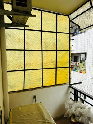 Balcony in 3 BHK Builder Floor at Sushant Lok I – for Sale