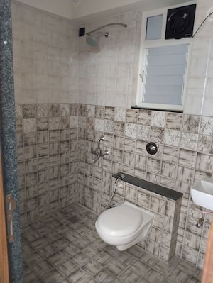 Bathroom in 2 BHK Apartment at Kharadi – for Rent
