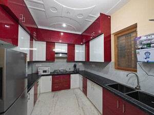 Kitchen in 3 BHK Builder Floor at Sector 57 – for Rent