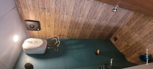 Bathroom in 1 BHK Apartment at Lodha Crown Quality Homes, Majiwada – for Rent