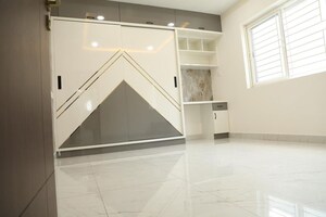 Staircase in 3 BHK Apartment at Risinia Skyon, Bachupally – for Rent