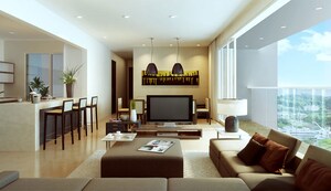 Living Room in 2 BHK Apartment at Bhoomi Shubh Kalash Complex, Kamothe – for Sale