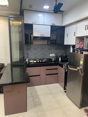 Kitchen in 1 BHK Apartment at Lodha Quality Home Tower 5, Majiwada – for Rent