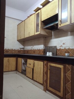 Kitchen in 4 BHK Builder Floor at Green Park Extension – for Rent