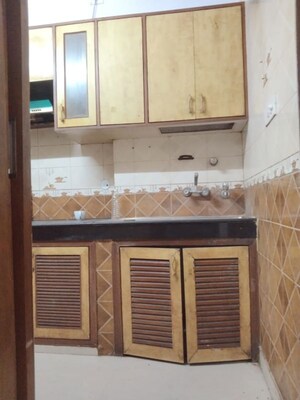 Kitchen in 4 BHK Builder Floor at Green Park Extension – for Rent