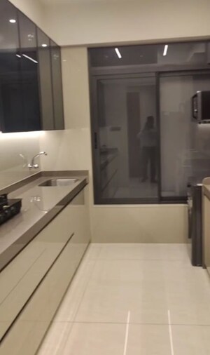 Kitchen in 3 BHK Apartment at Arkade Rare, Bhandup West – for Sale