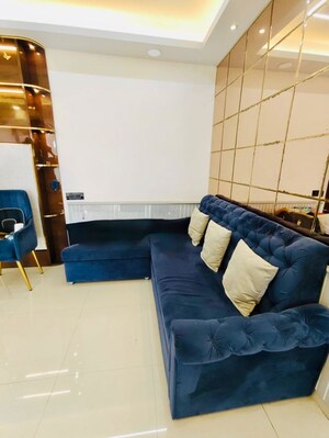 Living Room in 1 BHK Apartment at Puraniks Tokyo Bay, Kasarvadavali – for Rent