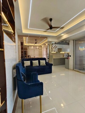 Living Room in 1 BHK Apartment at Puraniks Tokyo Bay, Kasarvadavali – for Rent