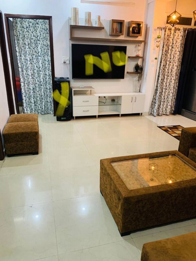Living Room, supertech-eco-village-ii 2 Bedroom 1106 Sq.Ft. Apartment In Sector 16b Greater Noida Greater Noida 10313337