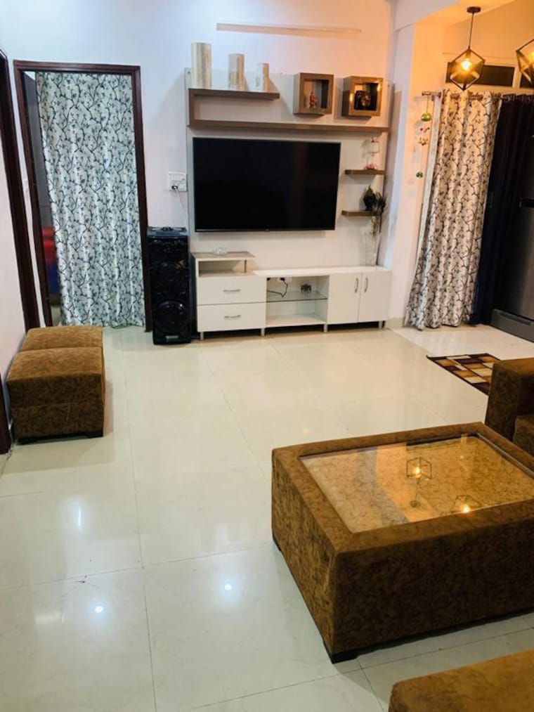 Living Room, supertech-eco-village-ii 2 Bedroom 1106 Sq.Ft. Apartment In Sector 16b Greater Noida Greater Noida 10313337