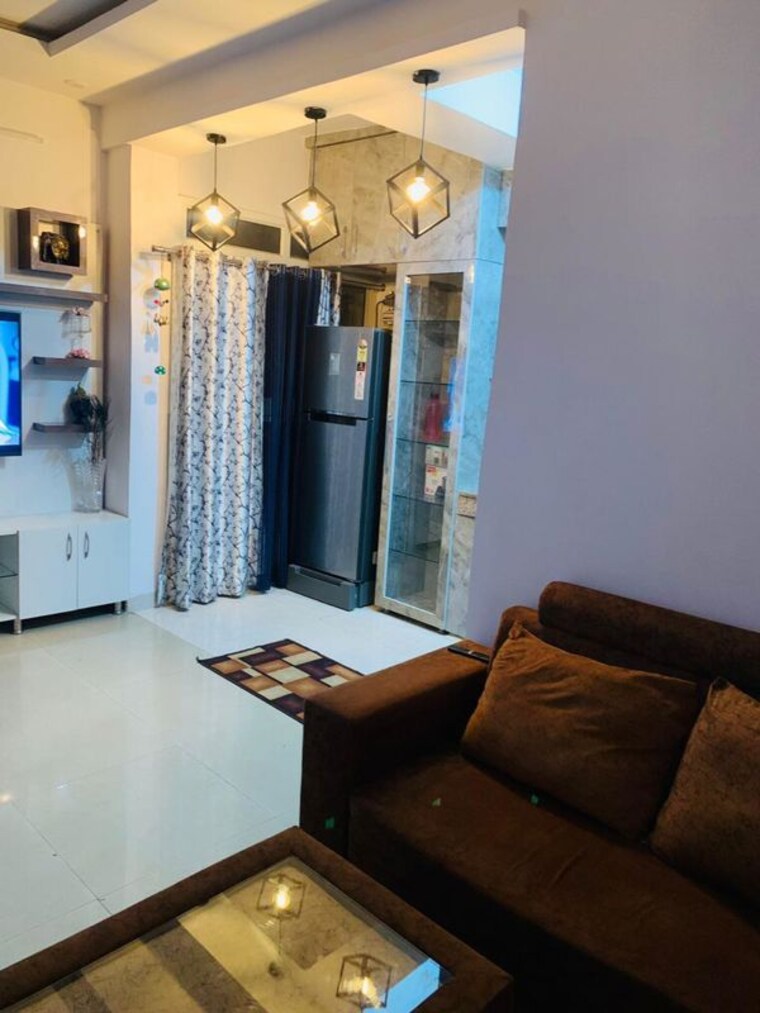 Living Room, supertech-eco-village-ii 2 Bedroom 1106 Sq.Ft. Apartment In Sector 16b Greater Noida Greater Noida 10313337