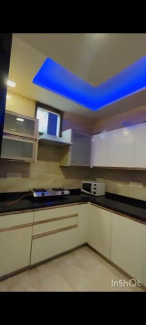 Kitchen in 3 BHK Builder Floor at Pitampura – for Rent