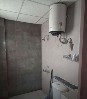 Bathroom in 1 BHK Apartment at Sushma Chandigarh Grande, Lohgarh – for Rent