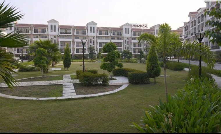 Garden, sushma-chandigarh-grande 1 Bedroom 450 Sq.Ft. Apartment In Lohgarh Zirakpur 10313431