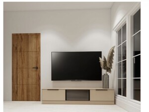 Living Room in 2 BHK Apartment at Godrej Ananda, Bagaluru – for Rent