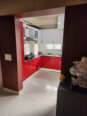 Kitchen in 3 BHK Apartment at RG Residency PH-III, Sector 120 – for Sale