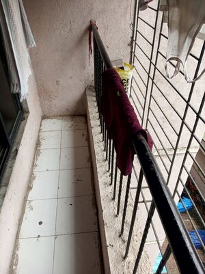 Balcony in 1 BHK Apartment at Bhumiraj Woods CHS, Kharghar – for Sale