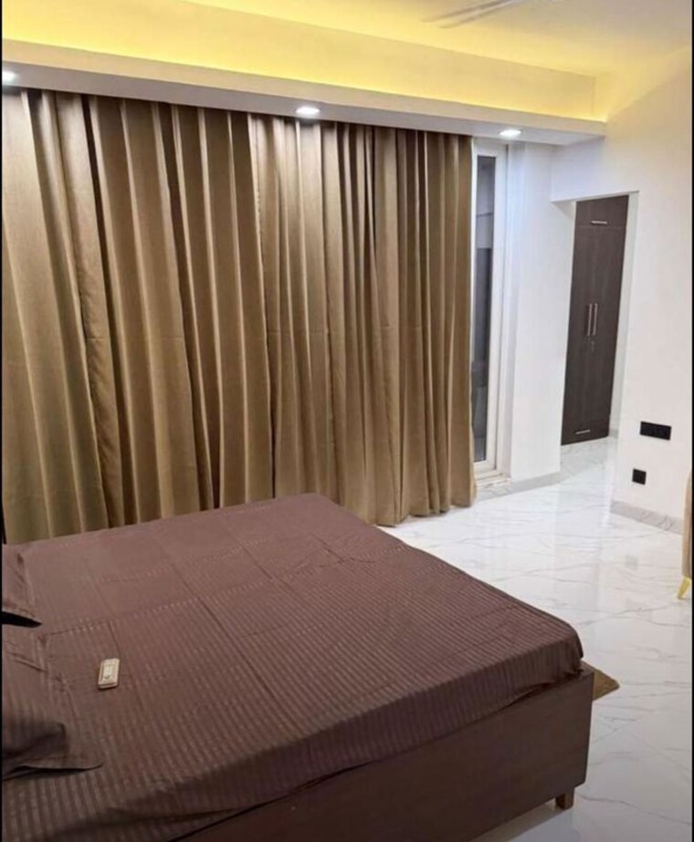 Bedroom, allwin-el-spazia 3 Bedroom 1700 Sq.Ft. Apartment In Sanauli Zirakpur 10313480