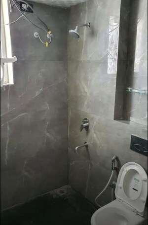 Bathroom in 4 BHK Apartment at La Prisma, Dhakoli – for Rent