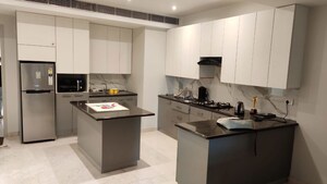 Kitchen in 3 BHK Builder Floor at Lajpat Nagar Iii – for Rent