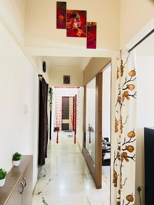 Building Lobby in 2 BHK Apartment at Mantri Park, Goregaon East – for Rent