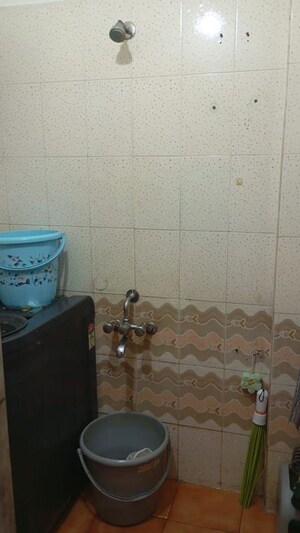 Bathroom in 1 BHK Apartment at Vaibhavshali Apartment, Kharghar Sector 11 – for Rent