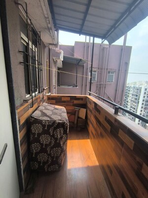 Balcony in 2 BHK Apartment at Aishwaryam Hamara, Chikhali – for Rent
