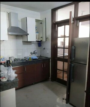 Kitchen in 3 BHK Apartment at Maya Garden City, Lohgarh – for Rent