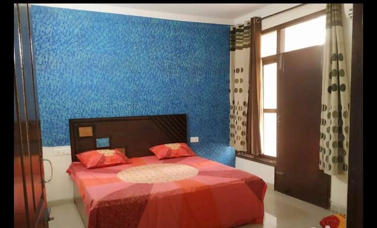 Bedroom, maya-garden-city 3 Bedroom 1300 Sq.Ft. Apartment In Lohgarh Zirakpur 10313584