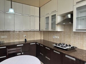 Kitchen in 1 RK Builder Floor at Kohli One Malibu Town, Sector 47 – for Rent