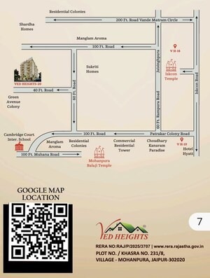 2 BHK Apartment – Map Location View at Dholai - for Sale