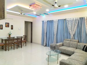 Living Room in 3 BHK Apartment at Kumar Picasso, Hadapsar – for Sale