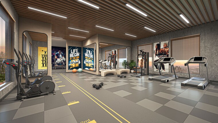 Gym, kolkatta gpo 3 Bedroom 1339 Sq.Ft. Apartment In Kolkatta Gpo Kolkata 10313467