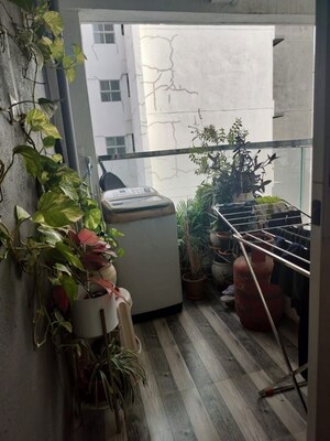 Balcony in 2 BHK Apartment at Saheel Itrend Homes Phase 2, Hinjewadi – for Rent