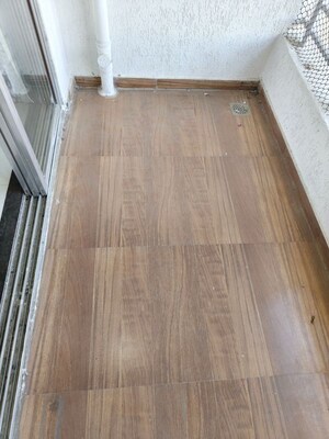 Balcony in 2 BHK Apartment at Rattan Icon, Seawoods Sector 50 – for Sale