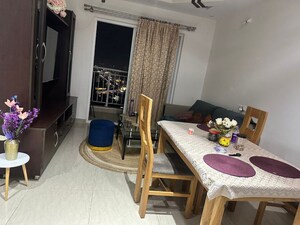 Dining area in 2 BHK Apartment at Mantri Serenity, Kanakapura Road – for Rent